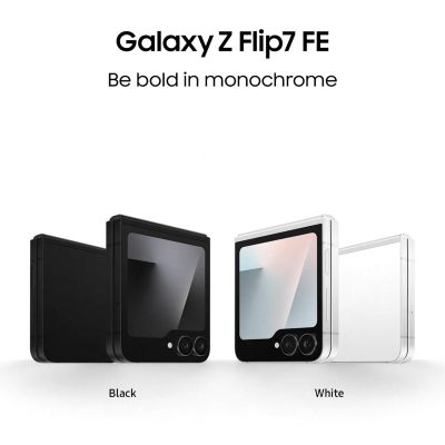 Picture of Samsung Galaxy Z Flip7 FE 5G (Black, 256 GB) (8 GB RAM)