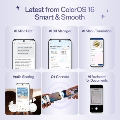 Picture of OPPO Reno16c 5G (Twilight Violet, 256 GB) (8 GB RAM)