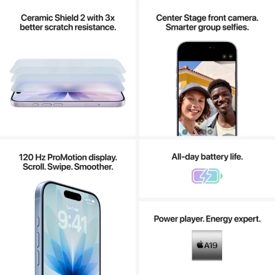 Picture of Apple iPhone 17 (Lavender, 256 GB)