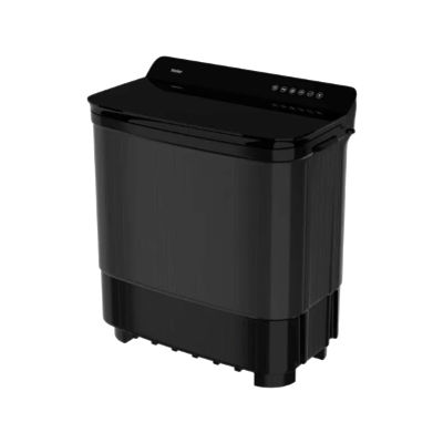 Picture of Haier 12 kg 5 Star Semi Automatic Washing Machine with Magic Filter (178, HTW120-178BK, Black)