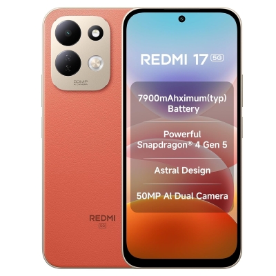 REDMI 17 5G (Eternal Orange, 128 GB) (6 GB RAM)