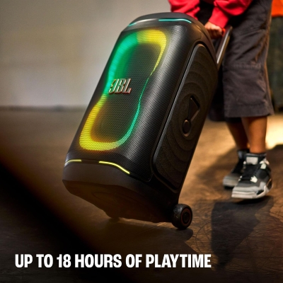 Picture of JBL Partybox 330, AI Sound Boost,Futuristic Light Show,18Hrs play time,Smart EQ mode 280 W Bluetooth Party Speaker (Black, Mono Channel)