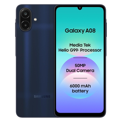 Samsung Galaxy A08 LTE (Dark Blue, 64 GB) (4 GB RAM)