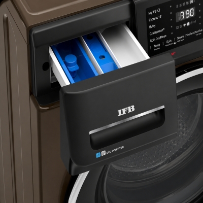 Picture of IFB DeepClean® 10 kg Front Load Washing Machine with WiFi and Voice Enabled (Executive Plus MBN 1014K CMS)