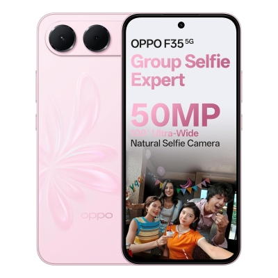 OPPO F35 5G (Mist Pink, 128 GB) (6 GB RAM)