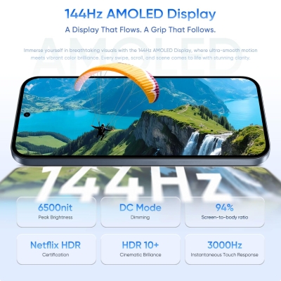 Picture of realme 16 Pro 5G (Pebble Grey, 256 GB) (12 GB RAM)
