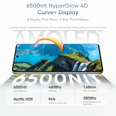 Picture of realme 16 Pro+ 5G (Master Grey, 256 GB) (12 GB RAM)