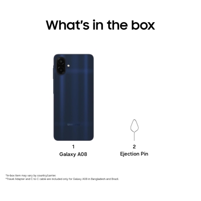 Picture of Samsung Galaxy A08 LTE (Dark Blue, 64 GB) (4 GB RAM)