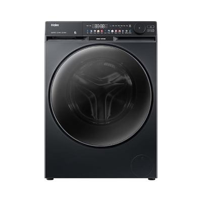 Haier 12 kg 5 Star Wi-Fi Inverter Fully Automatic Front Load Washing Machine (F9, HW120-DM14F9BKU1, Direct Motion Motor, Black)