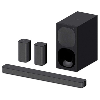 SONY HT-S20R 5.1ch Home Theatre with Digital, Subwoofer, Rear Speakers, 400 W Bluetooth Soundbar (Black, 5.1 Channel)