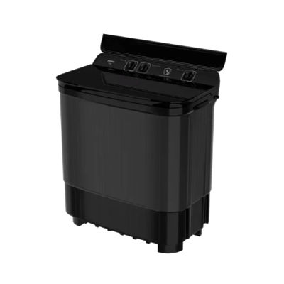 Picture of Haier 12 kg 5 Star Semi Automatic Washing Machine with Magic Filter (178, HTW120-178BK, Black)
