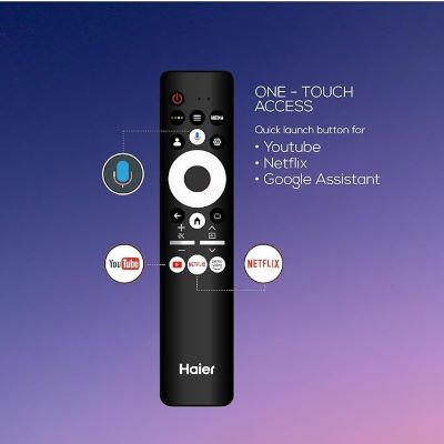 Picture of Haier 140 cm (55 inch) Ultra HD (4K) LED Smart TV with Smart Google TV With Far-Field - (55P7GT)