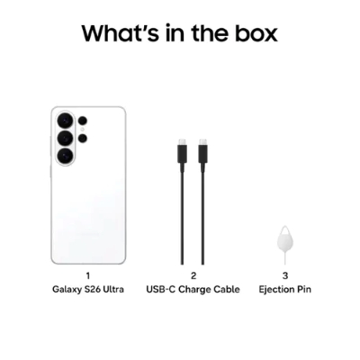 Picture of Samsung Galaxy S26 Ultra 5G (White, 256 GB) (12 GB RAM)